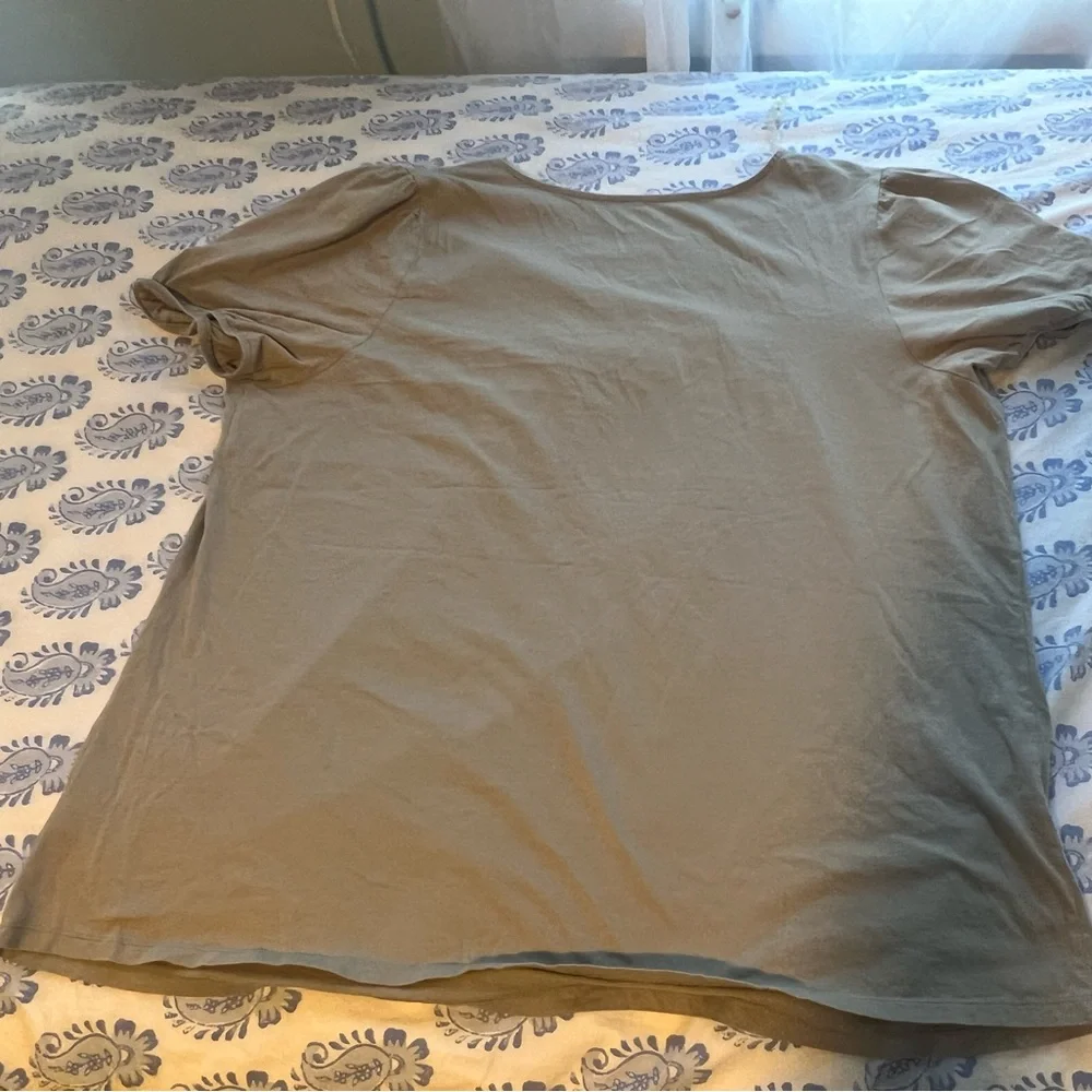 Women’s Covington light Gray Cotton with Rosette’s - Picture 2 of 5